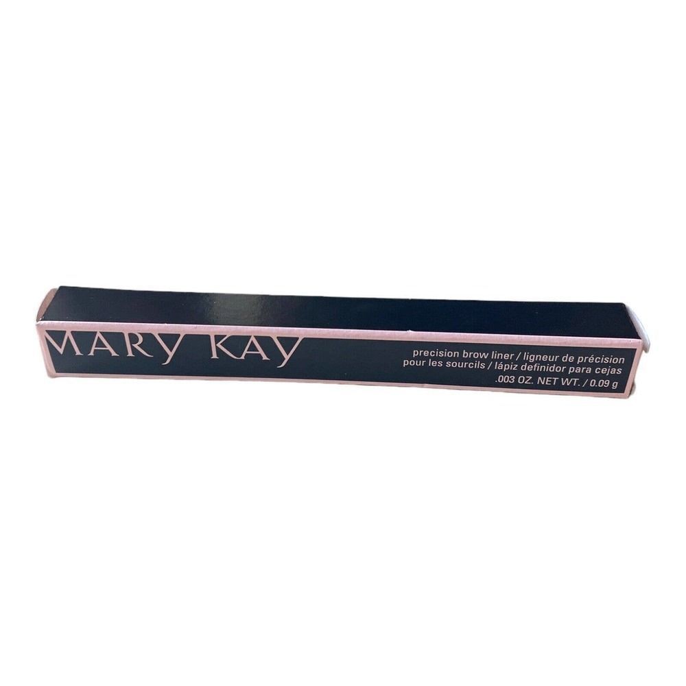 New In Box Mary Kay Precision Brow Liner Dark Brunette #127614 Full Size - Picture 2 of 3